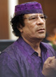 Mouammar Kadhafi Libye